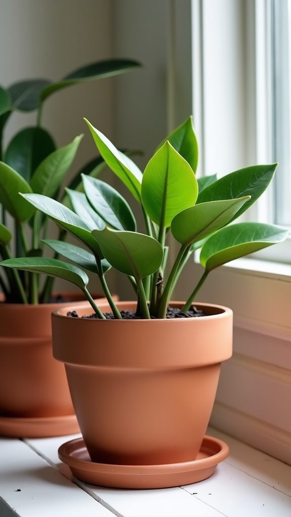 air dry clay planters