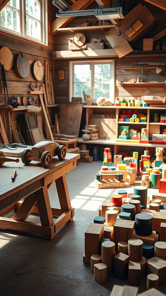 artisan crafted playthings for kids