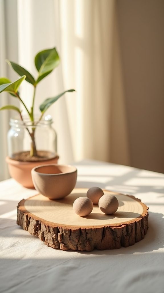 artistic handmade clay accessories