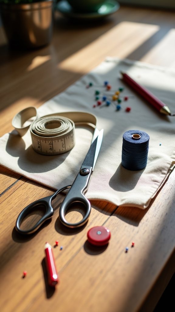 assemble your sewing supplies