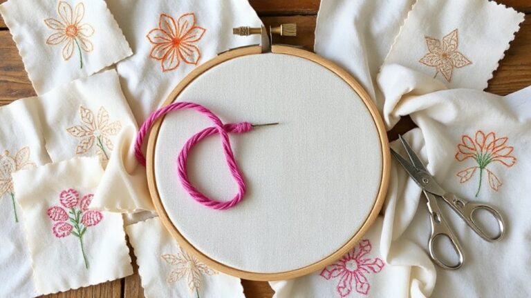 beginner embroidery pattern ideas