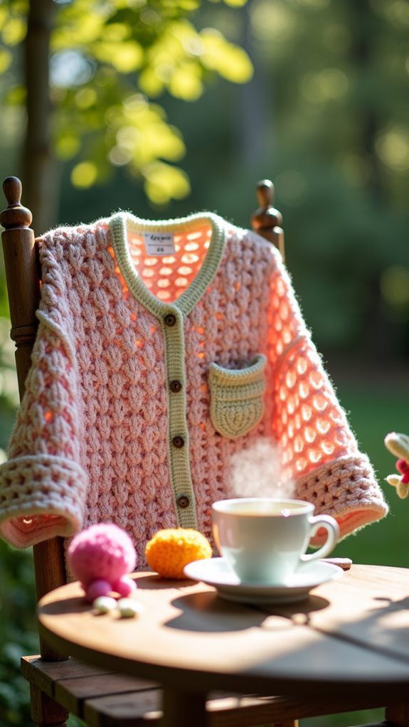 casual cozy cardigan style
