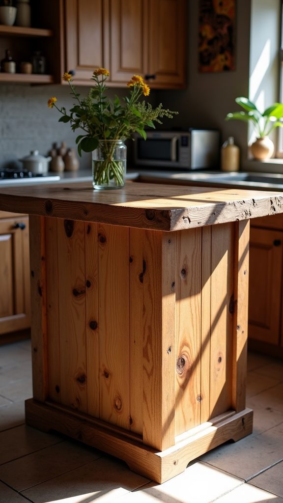 charming natural timber bar