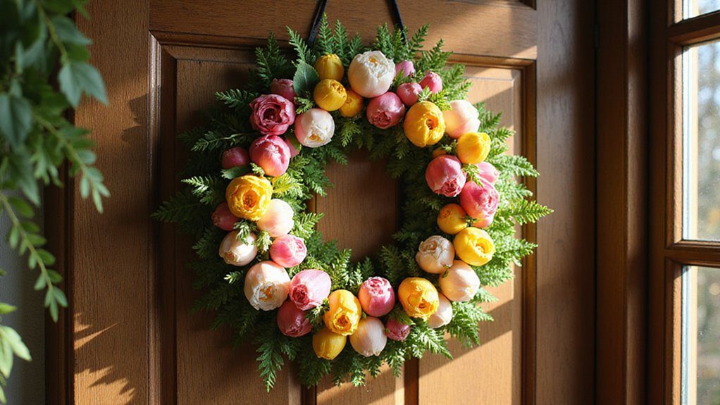 colorful floral decoration arrangement