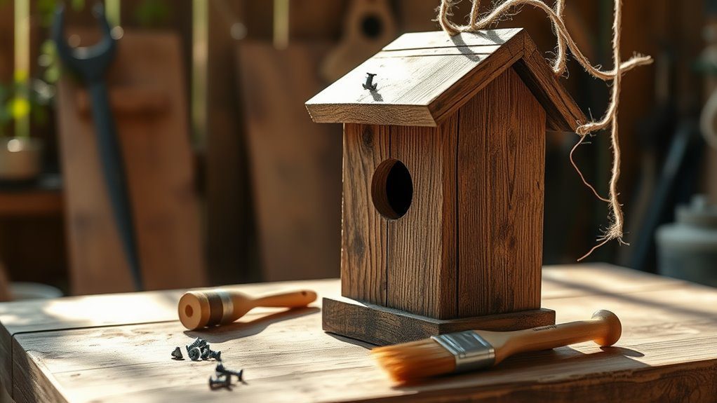 cozy home for birds