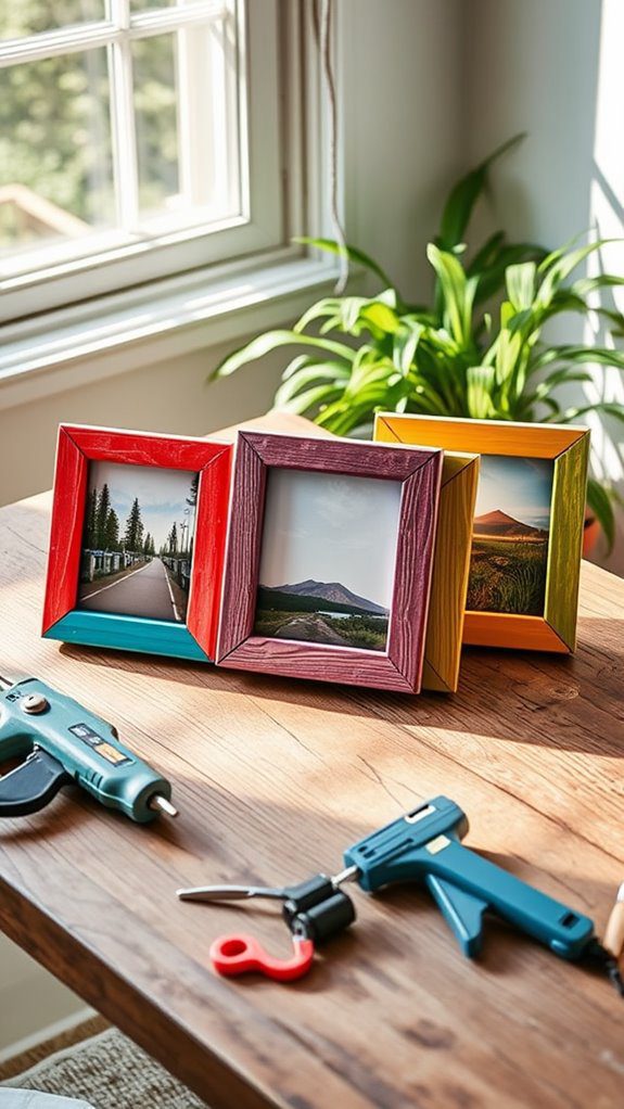 crafting frames with sticks