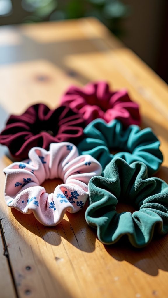 creative diy scrunchie projects