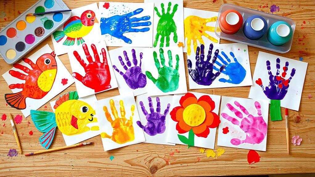 creative handprint activities for children