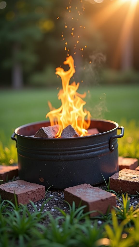 creative outdoor heating solution