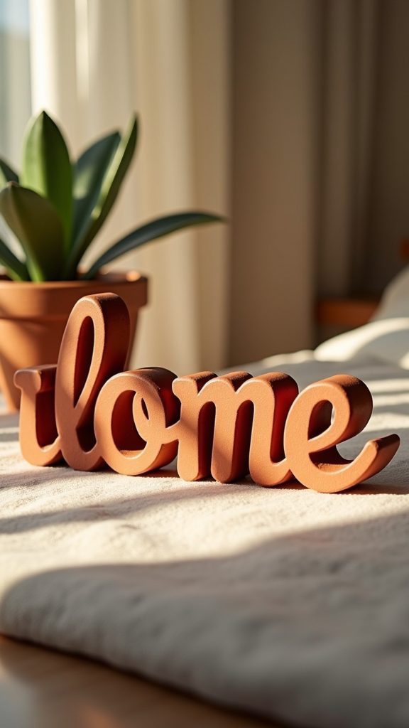 custom clay name plaques