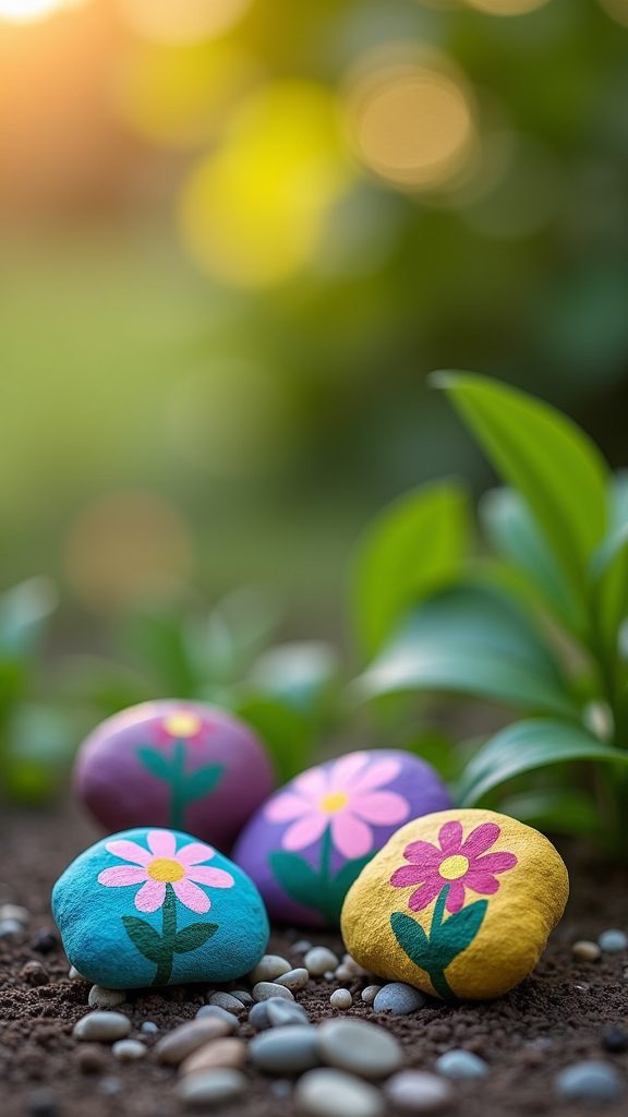 decorative garden stone labels