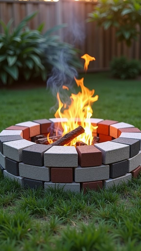 easy homemade fire pit
