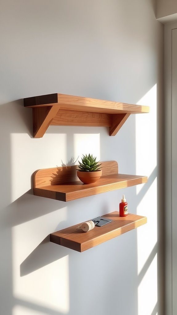 floating wall storage solution