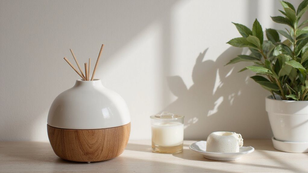 fragrance enhancement with diffuser