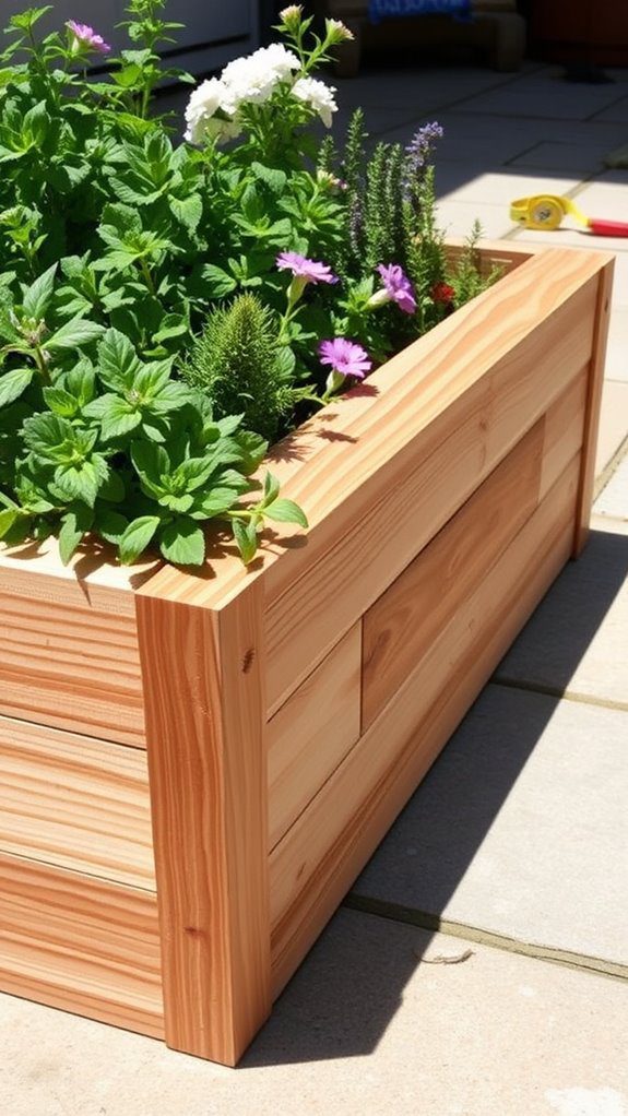 garden planter box design