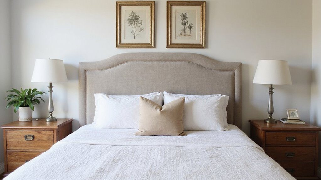 headboard with built in storage