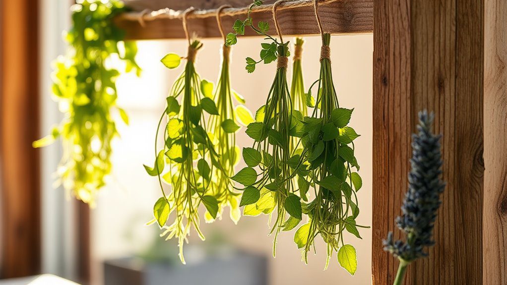 herb drying organization system