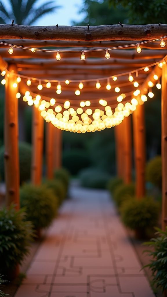 illuminated outdoor fabric cover