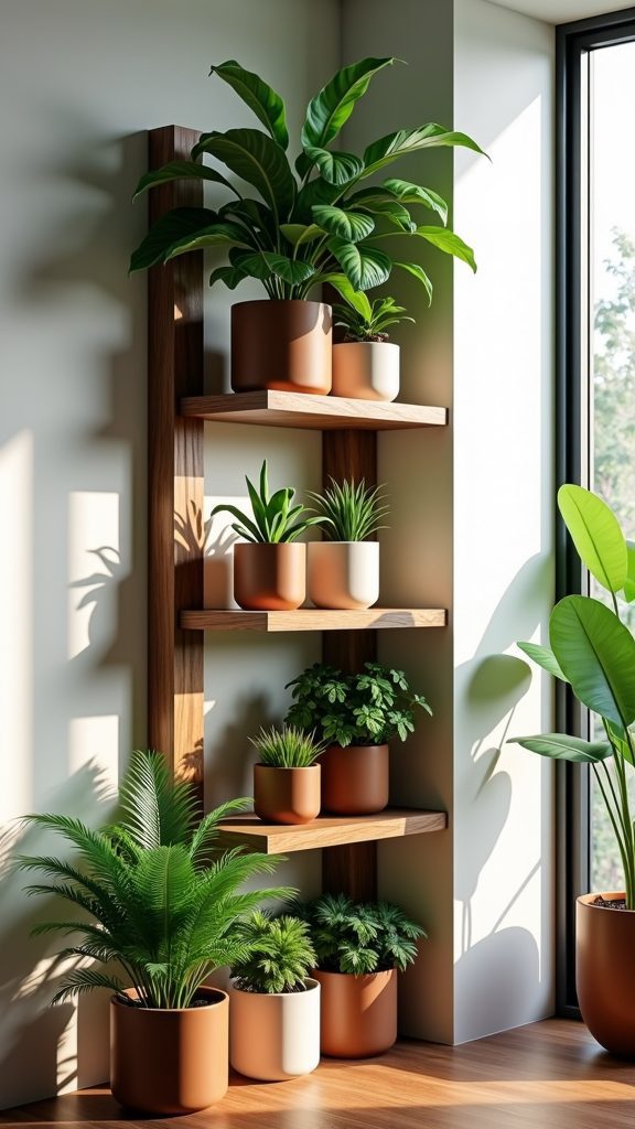 innovative multi level plant display