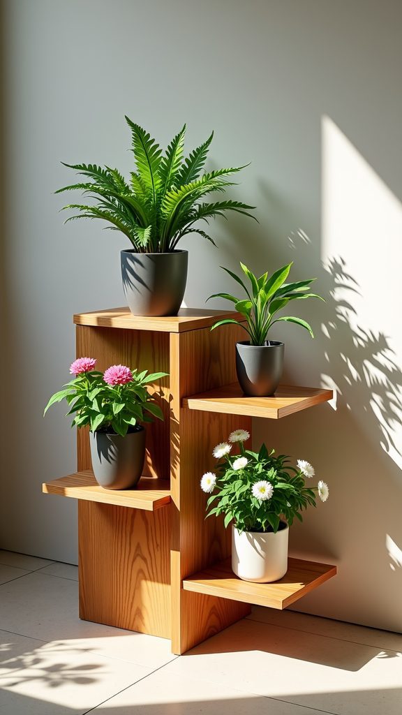 multi level garden display