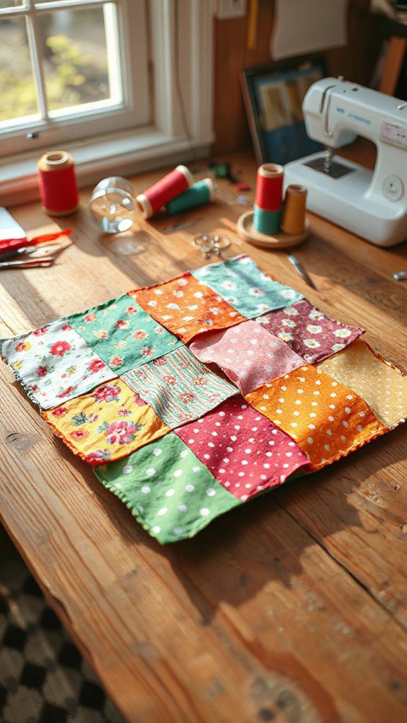 nine patch quilt design