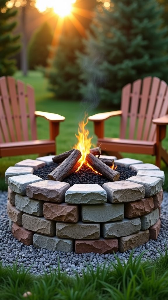 outdoor entertaining with warmth