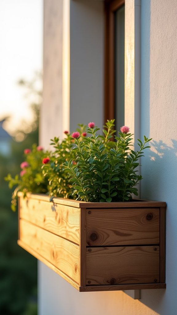 outdoor seating area box