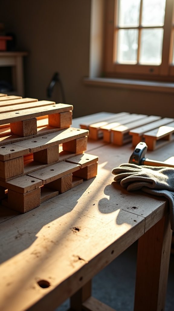pallet project preparation steps