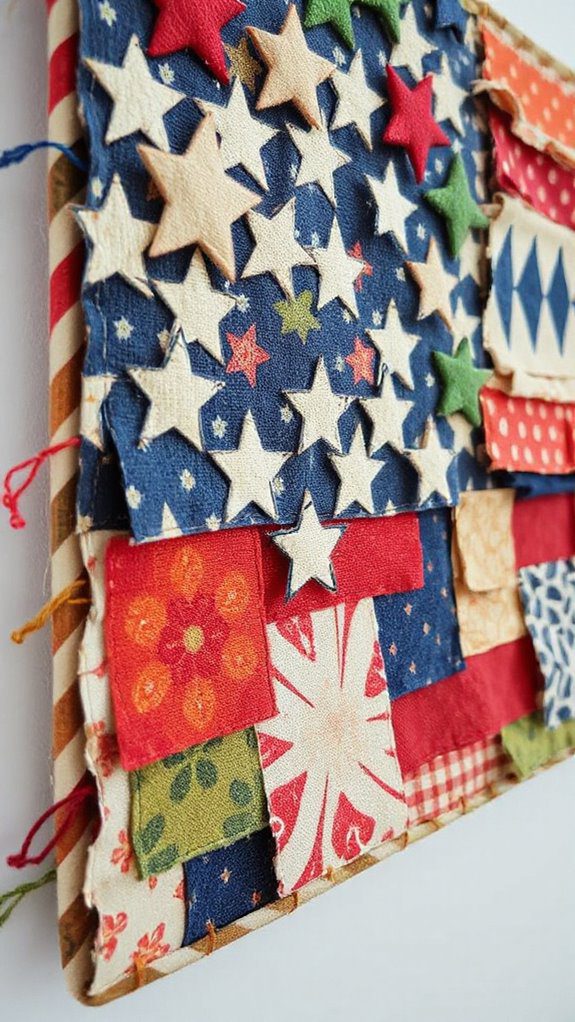 patriotic wall decor art