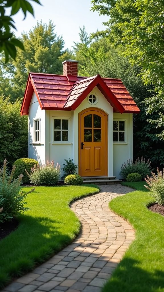 playhouse landscaping ideas tips