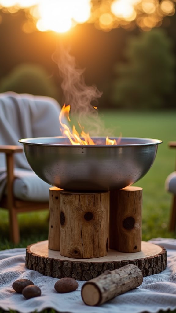 portable fire pit project