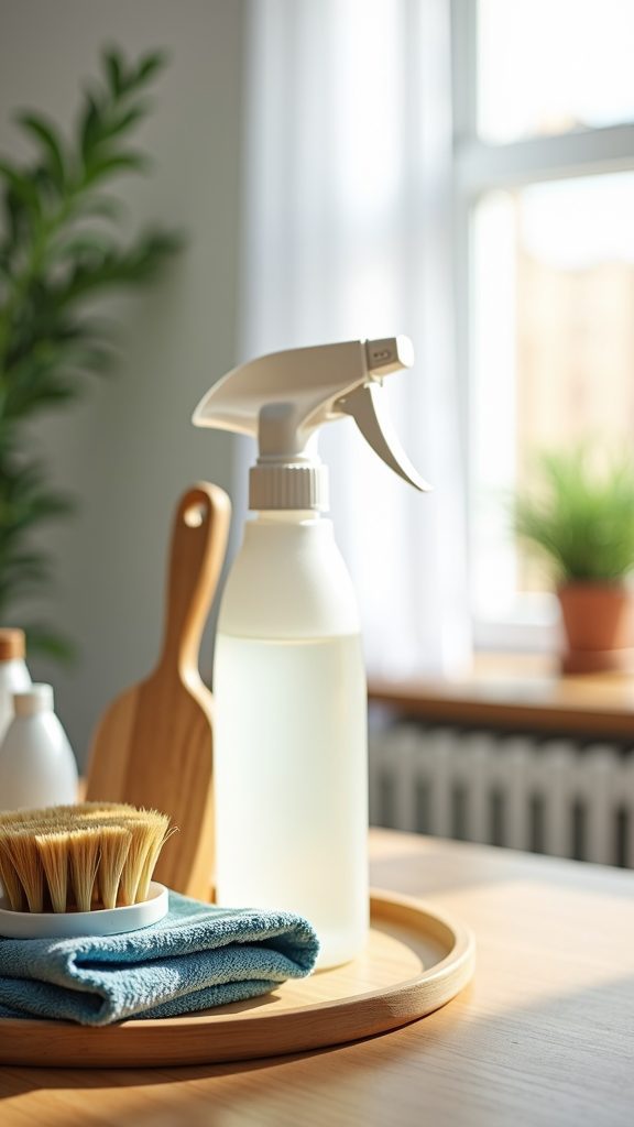 regular home cleaning routine
