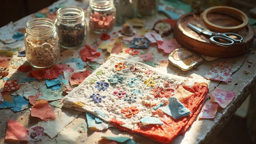 repurposing scrap fabric creatively