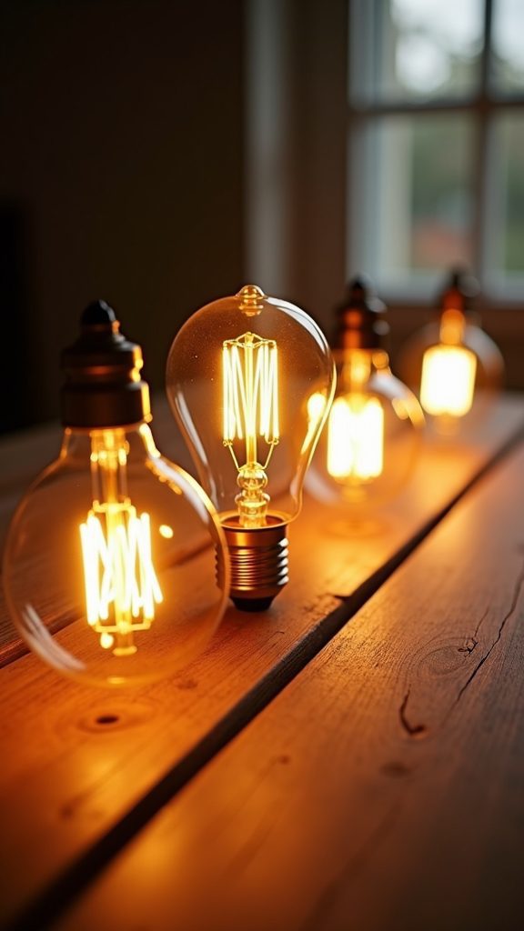 retro decorative light bulbs