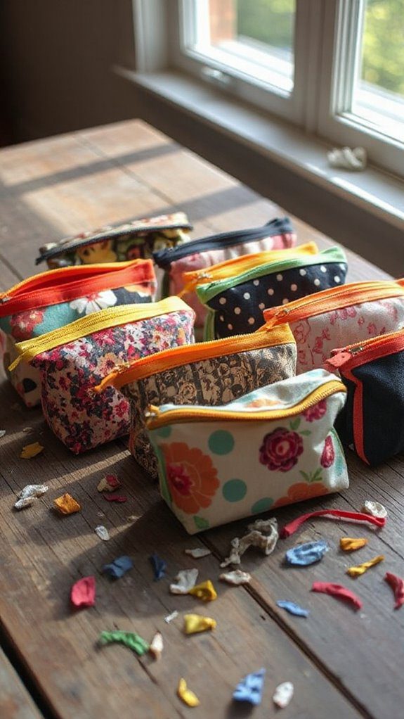 small storage pouches available