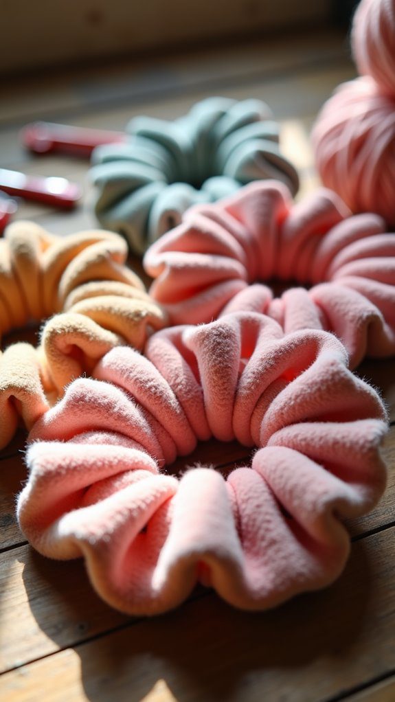 soft velvet hair accessories