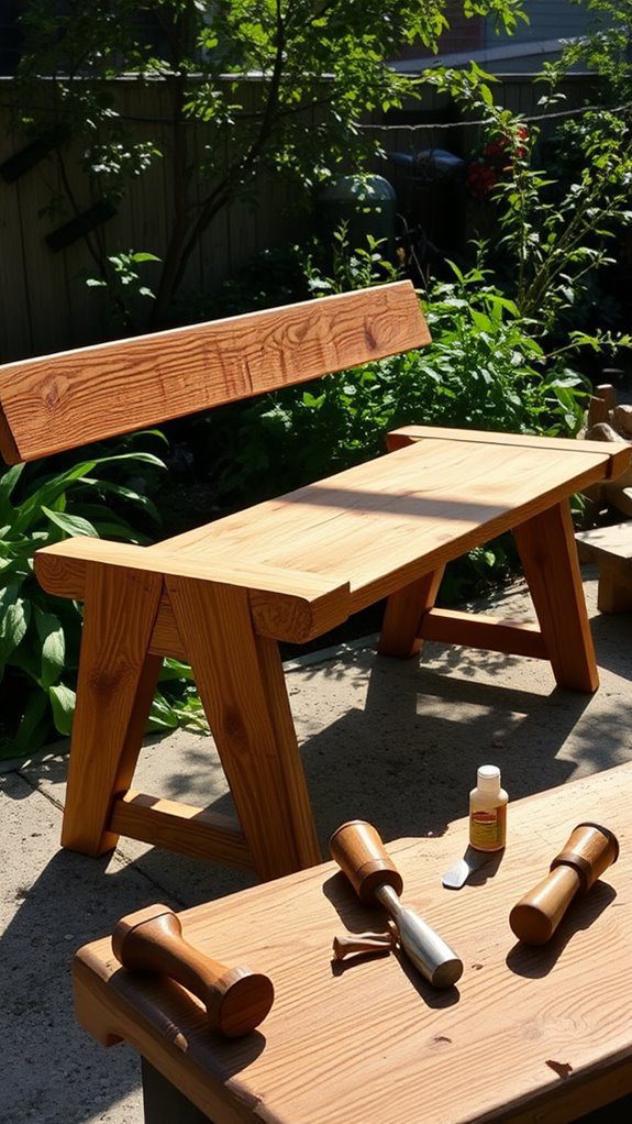 sturdy outdoor seating option