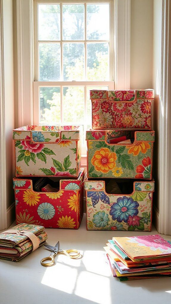 stylish storage solution bins