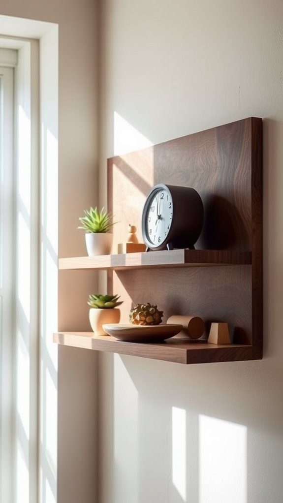 stylish wall mounted storage solution