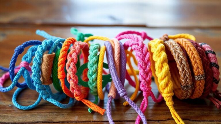 symbolic woven friendship tokens