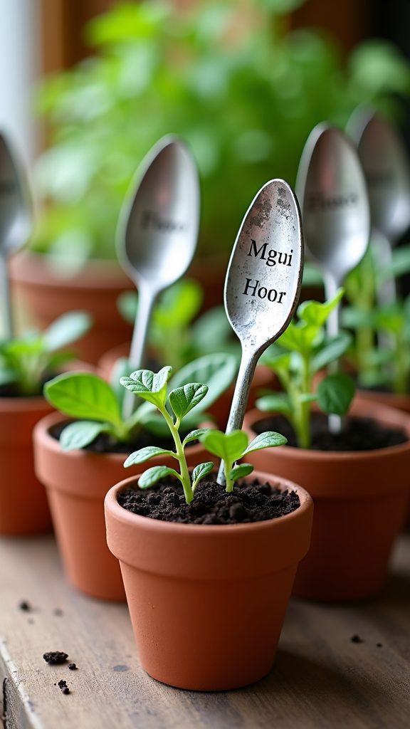 unique garden tool labels