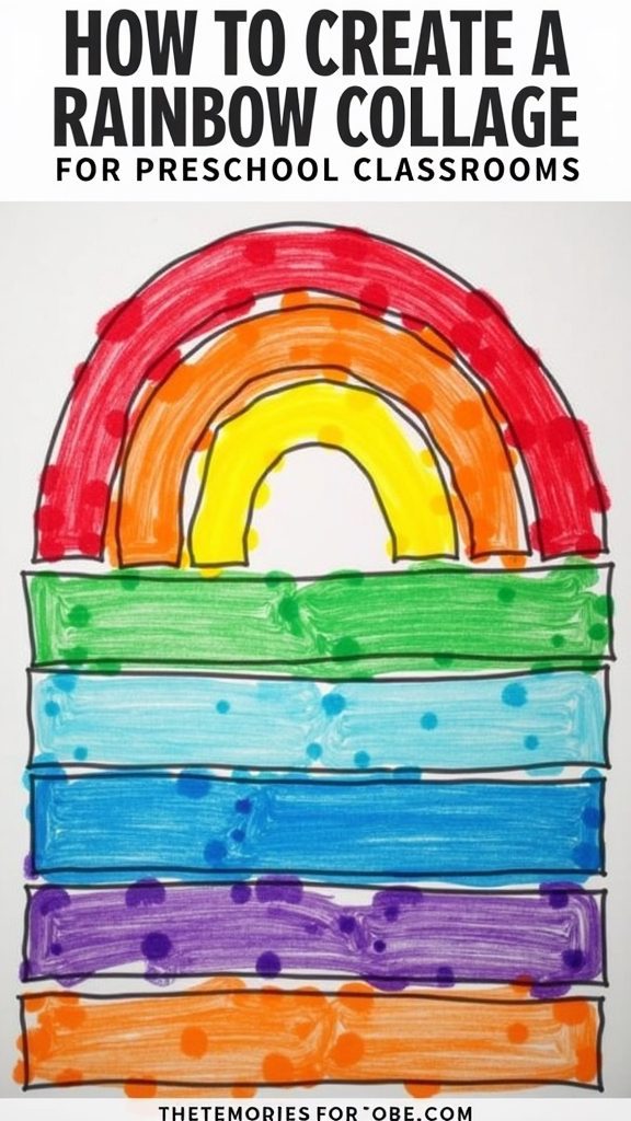 vibrant spectrum art piece