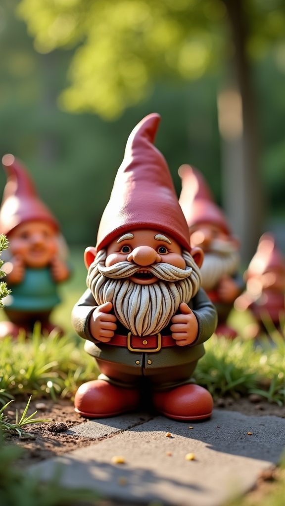 whimsical outdoor garden decor