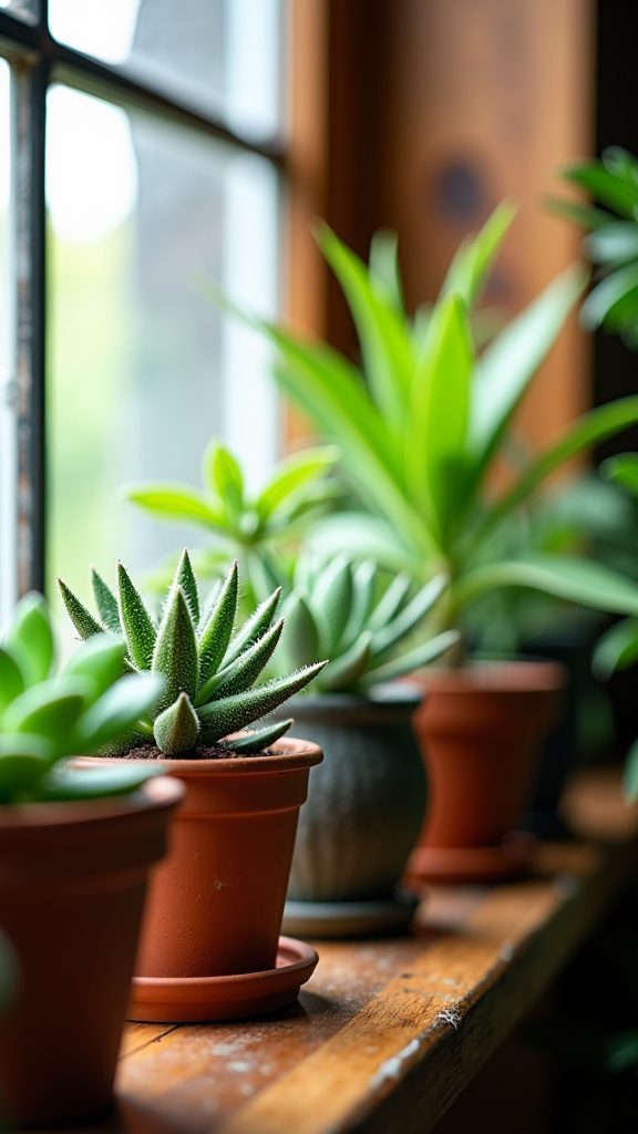 windowsill plant display ideas
