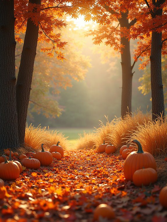autumn coloring and creativity