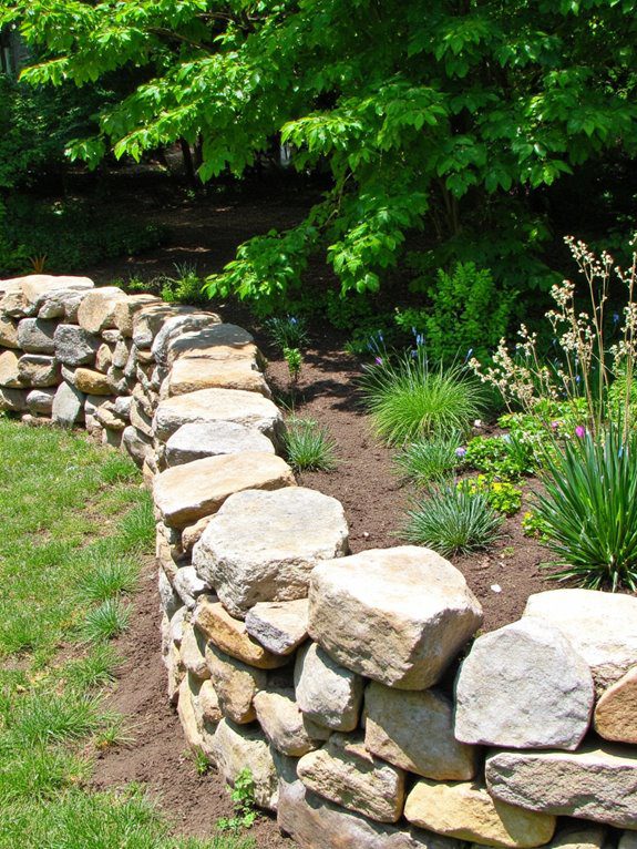build a beautiful retaining wall