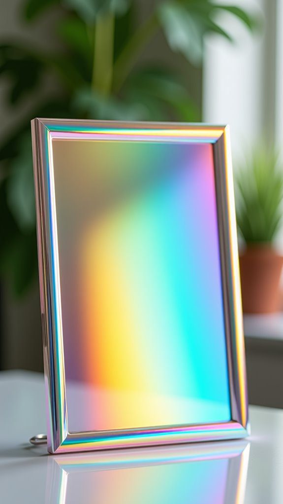 create holographic photo frame