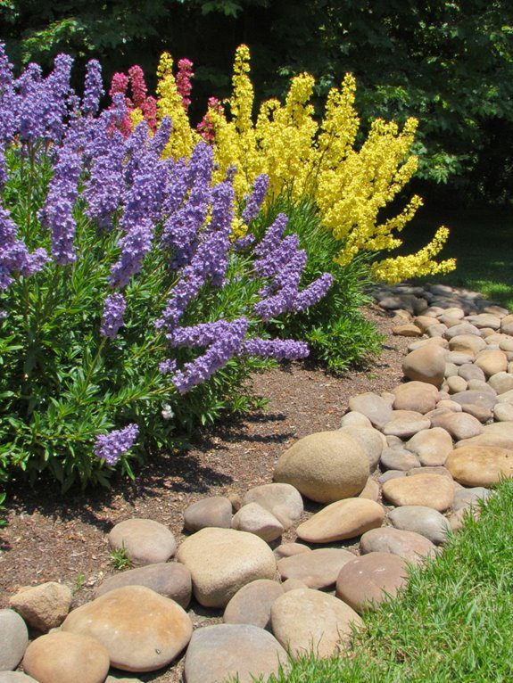 creative flower bed borders