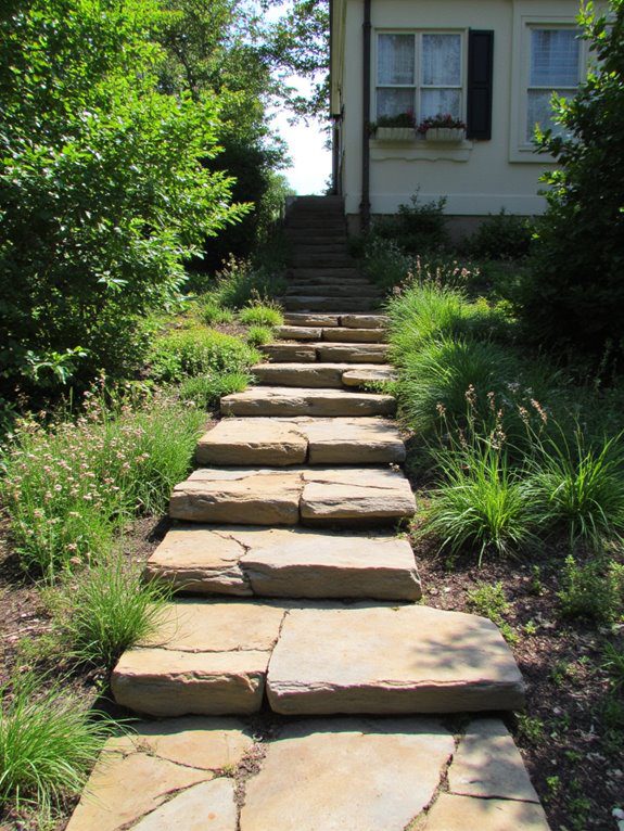 durable stylish outdoor steps