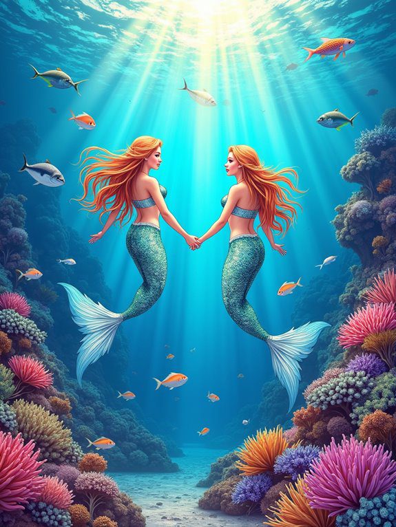enchanting underwater coloring adventure